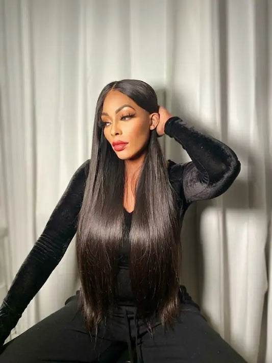 ELLA HD Laceclosure Straight Wig 200% density