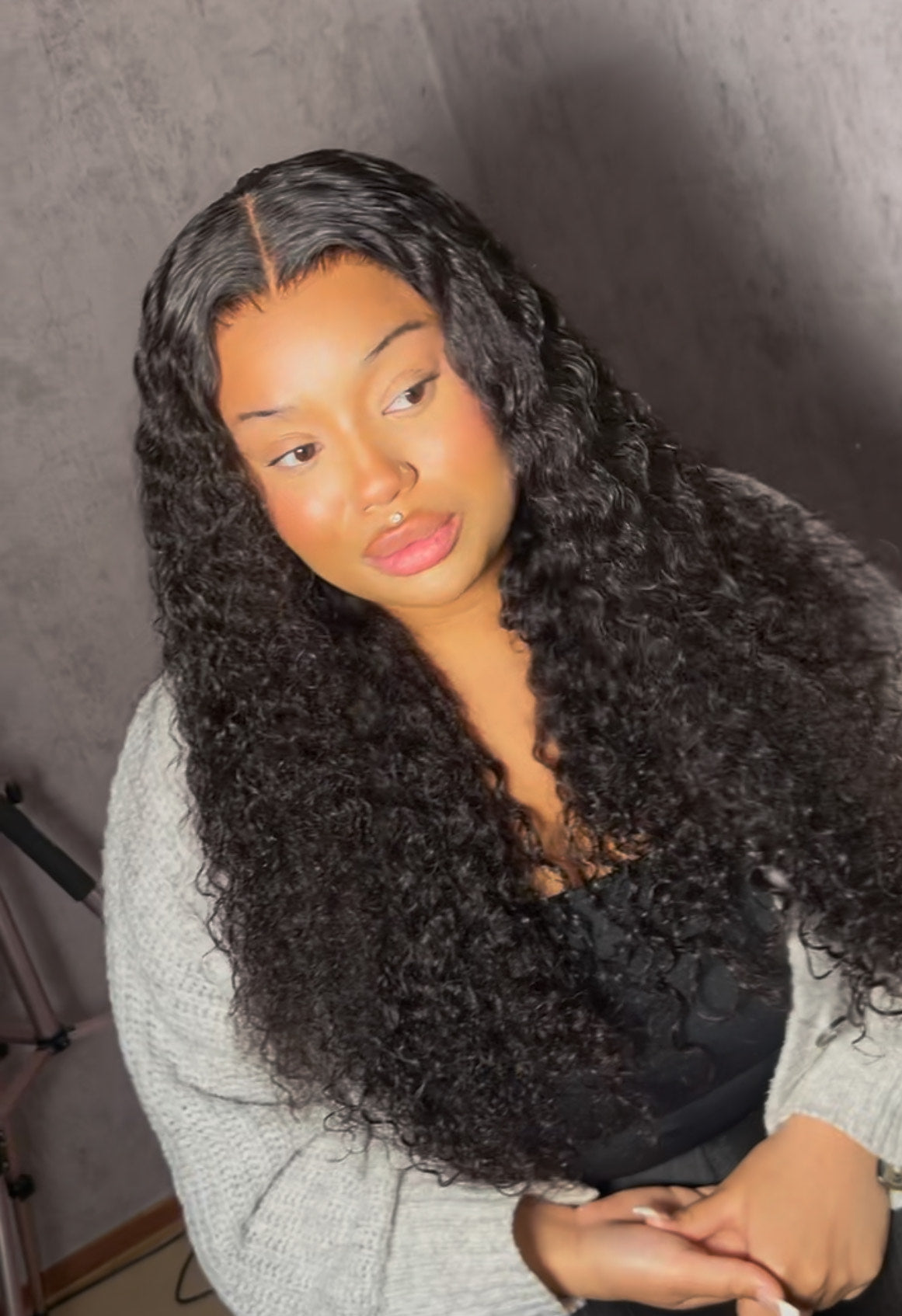 JAYE HD Laceclosure Burmese curly wig 200% density